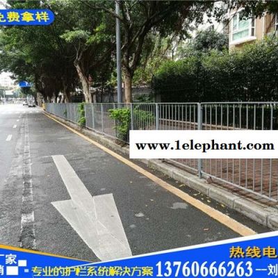 惠州市政港式护栏隔离栅 香洲园林广场热镀锌钢护栏高度