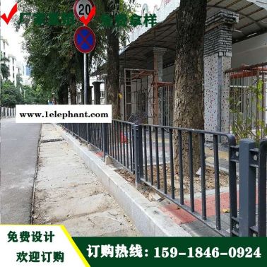 湛江厂家市政公路护栏 人行道分离栏杆 肇庆道路安全警示栏