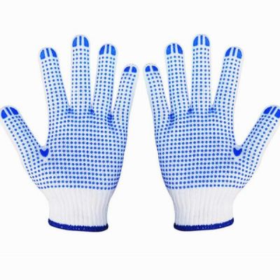 点塑手套工地搬运点胶手套防滑劳保手套耐磨点珠手套劳保手套批发图3