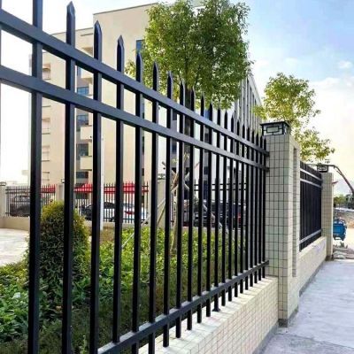 广乐高速服务区围墙栅栏 公园金属防护栏 厂区锌钢护栏