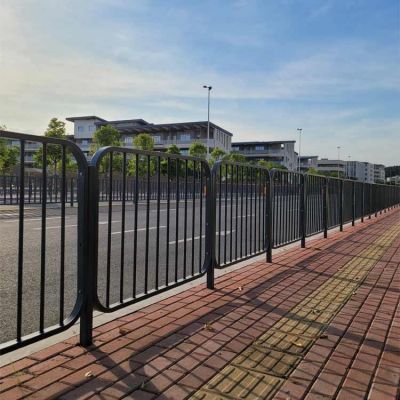 佛山市政护栏厂家 顺德道路中间栏杆更换 人行道护栏图片图2