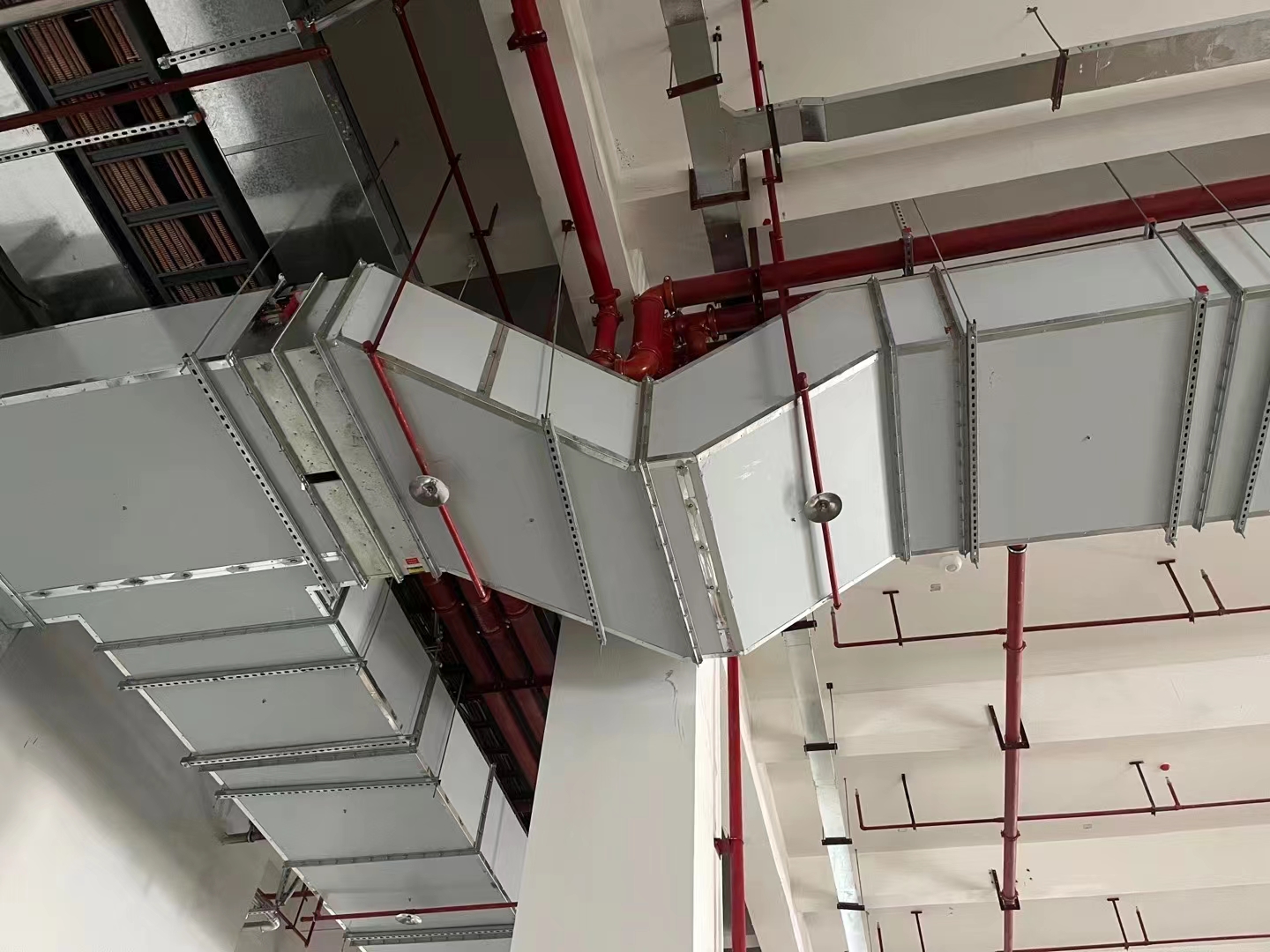 东莞雅高单/双面彩钢复合防火风管图3