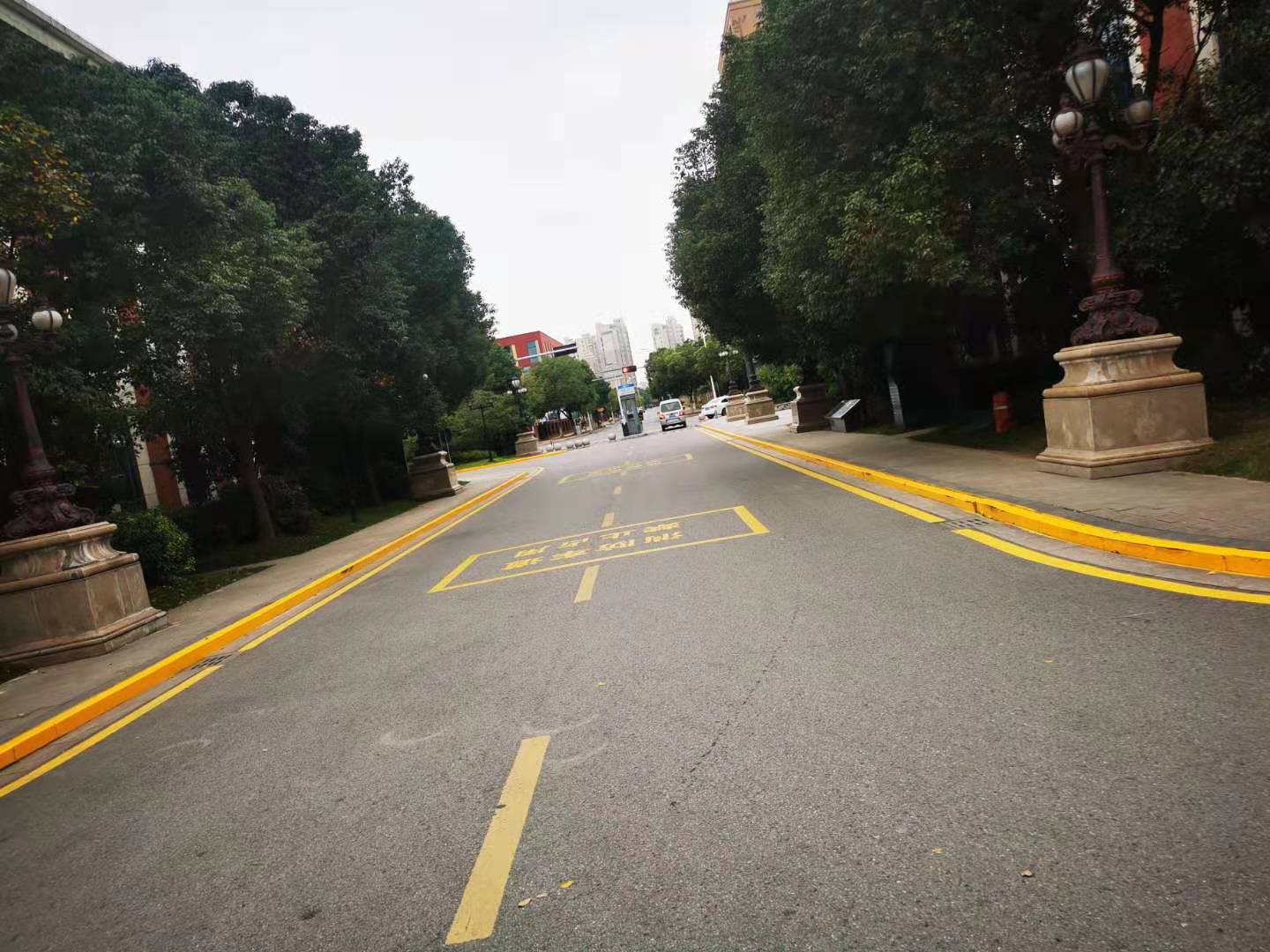 苏州厂区道路划线设计、厂区划线、停车场划线图2