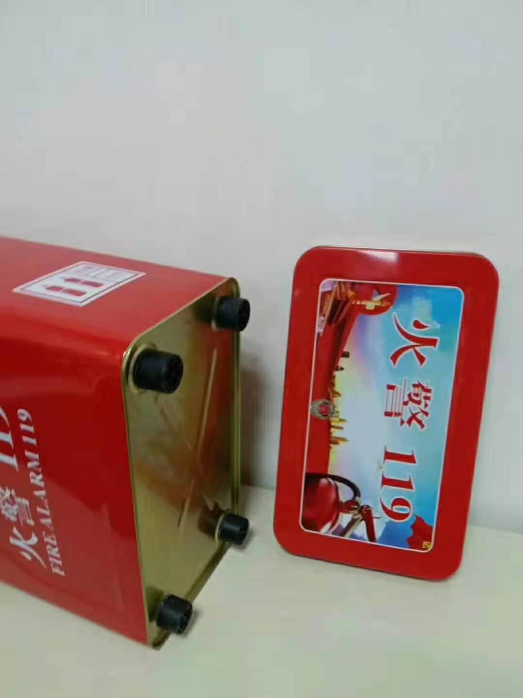 长沙灭火器箱2只装空箱4kg圆形灭火器箱图6