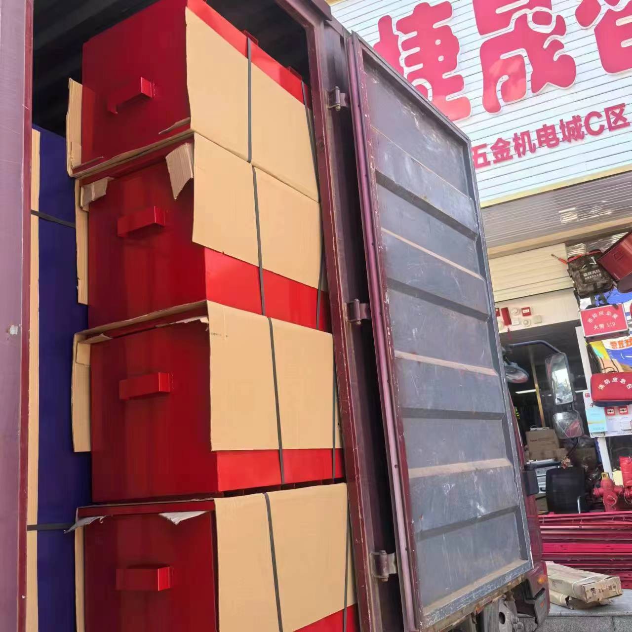 长沙消防沙箱厂家批发 可定制尺寸图5