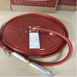 长沙消防软管卷盘20/25米消防栓箱自救水管图3