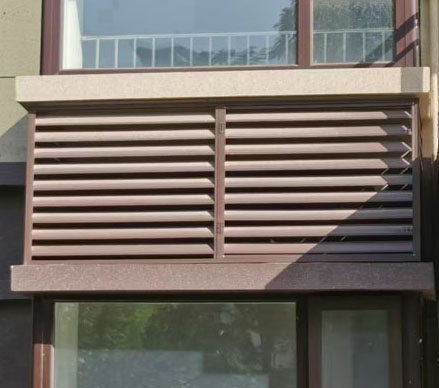 电梯井金属百叶窗