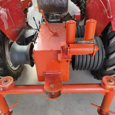 电缆放线牵引四轮车 电力线路拉导线拖拉机绞磨