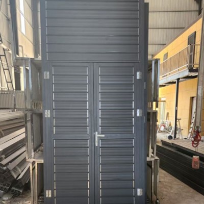 空调防护罩河北厂家定做,空调室外机百叶窗生产厂家