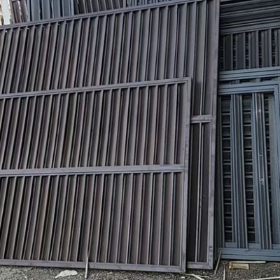 金属空调护栏围栏,金属空调罩河北生产厂家