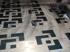 河北任丘冀美铝合金百叶窗，金属空调外机罩，锌钢护栏