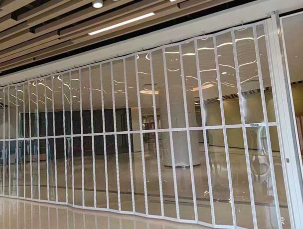 电动水晶折叠门河北厂家，侧拉水晶折叠门河北厂家安装