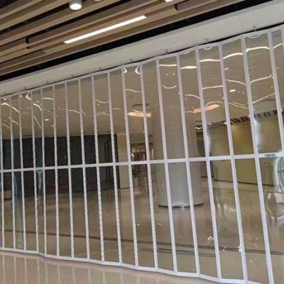 电动水晶折叠门河北厂家，侧拉水晶折叠门河北厂家安装