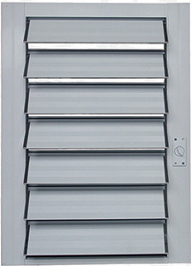 通风口金属电动百叶窗河北生产厂家，铝百叶窗空调罩锌钢护栏