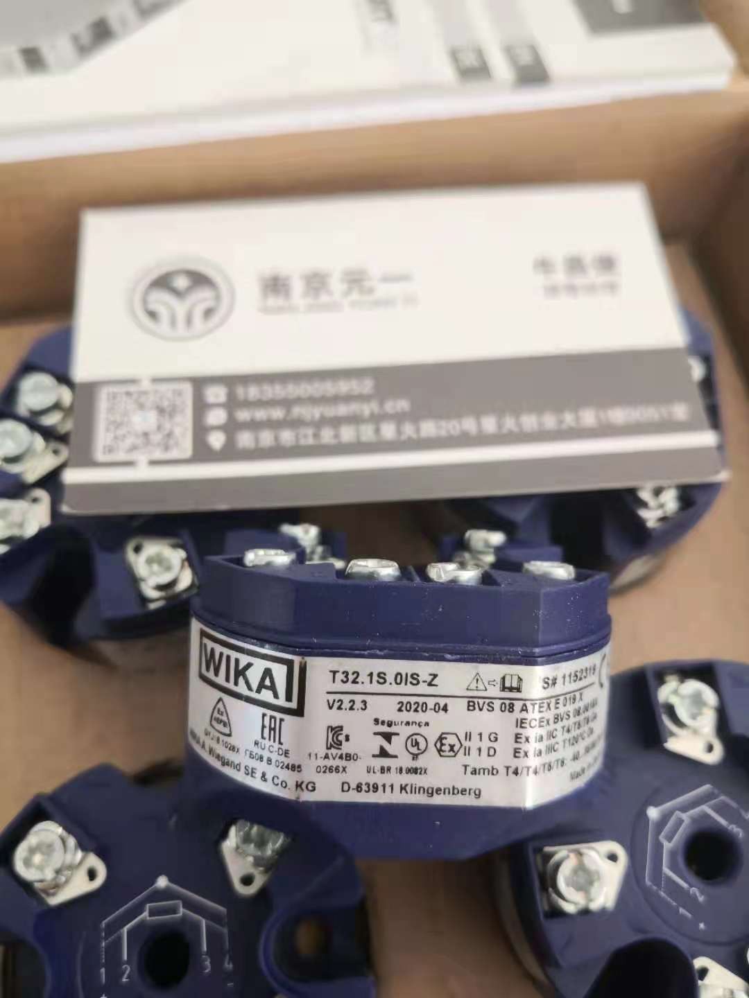 德国WIKA威卡温度模块T32.1S.OIS-Z 德国WIKA威卡温度模块T32.1S.OIS-Z